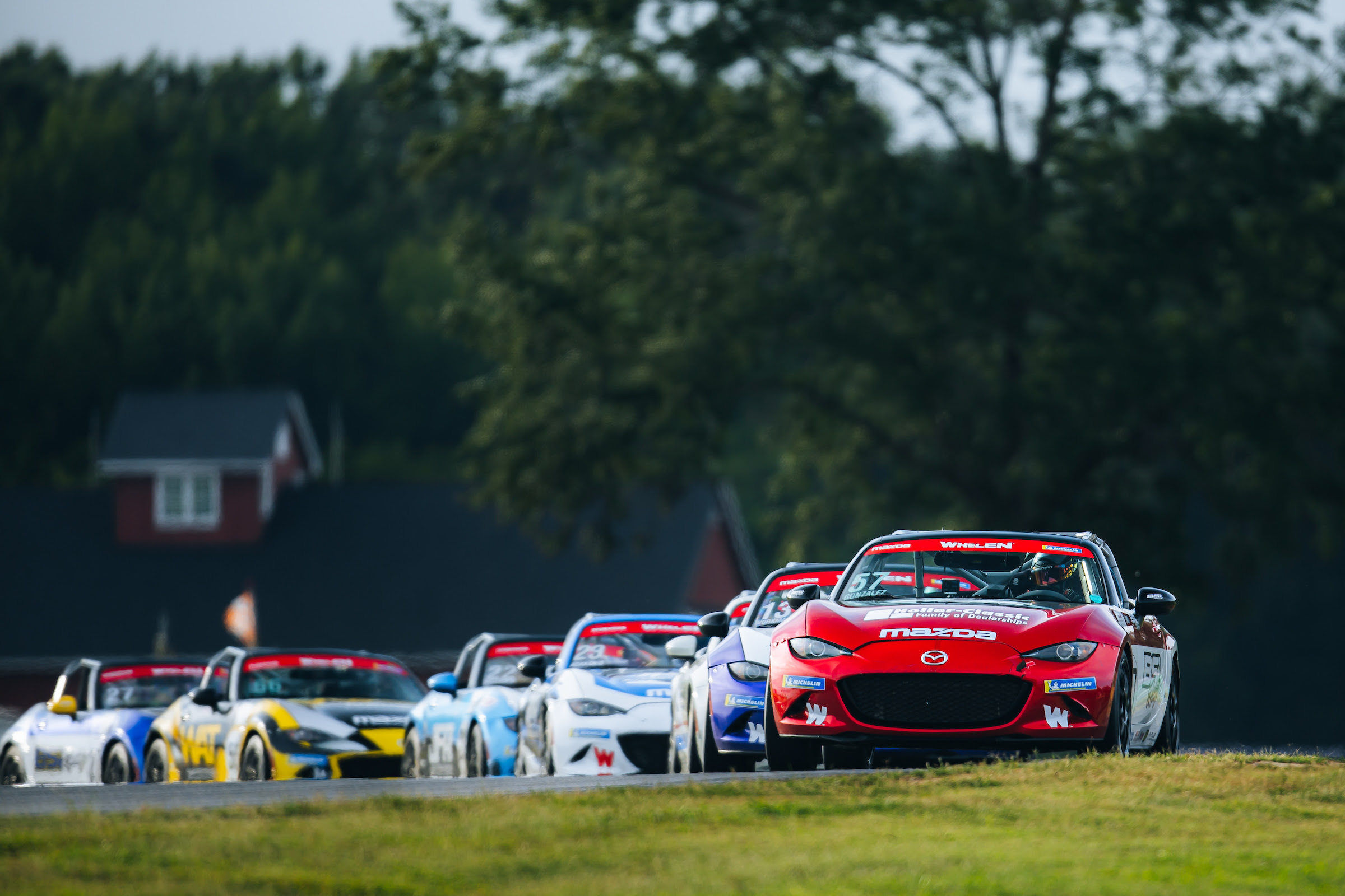 Three-Way Mazda MX-5 Cup Title Fight Heads to Michelin Raceway Road Atlanta