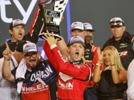 Jesse Love muscles to first Xfinity Series championship and wins finale at Phoenix