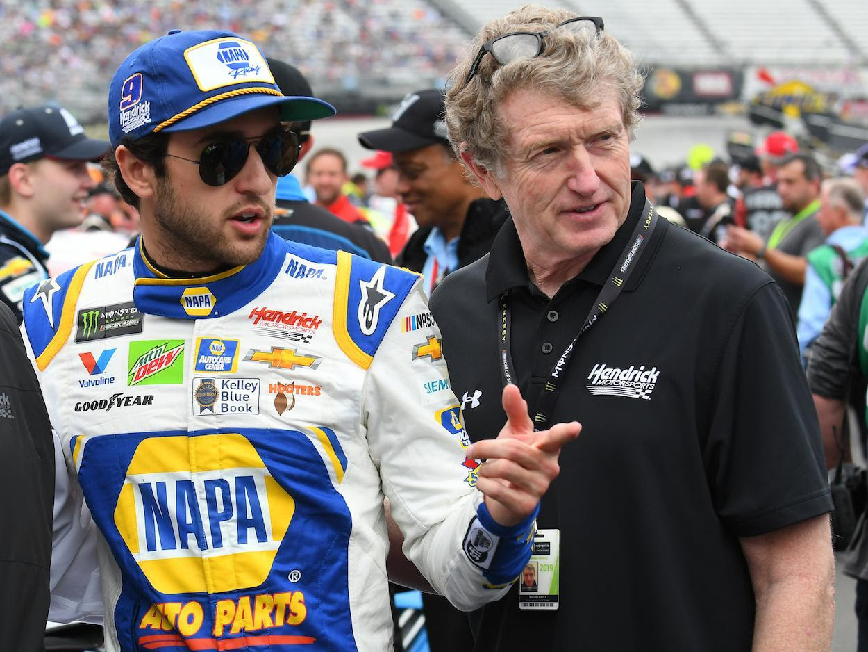 Bill and Chase Elliott