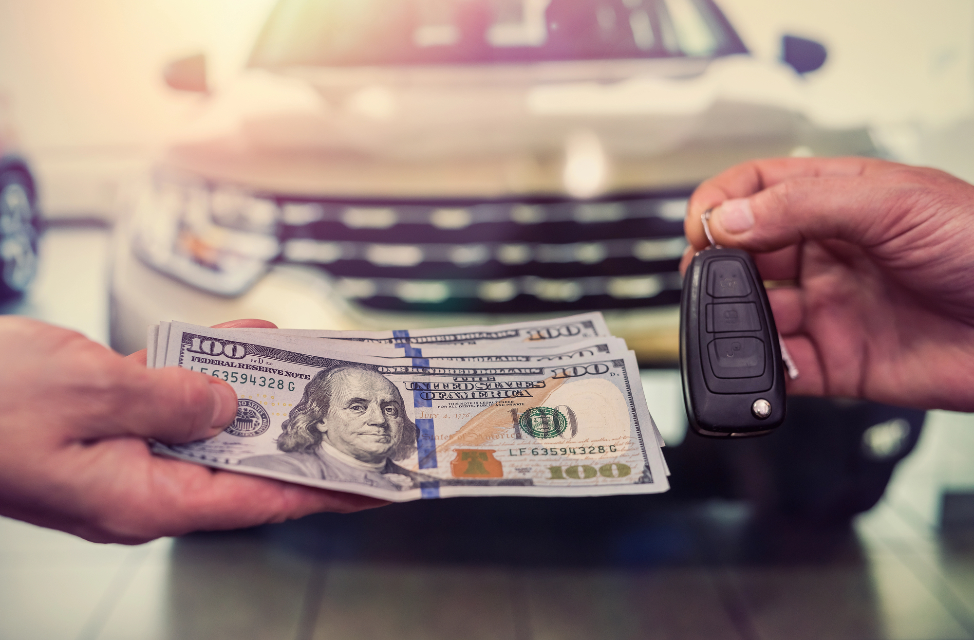 Choose Cash for Cars to turn your old car into real money