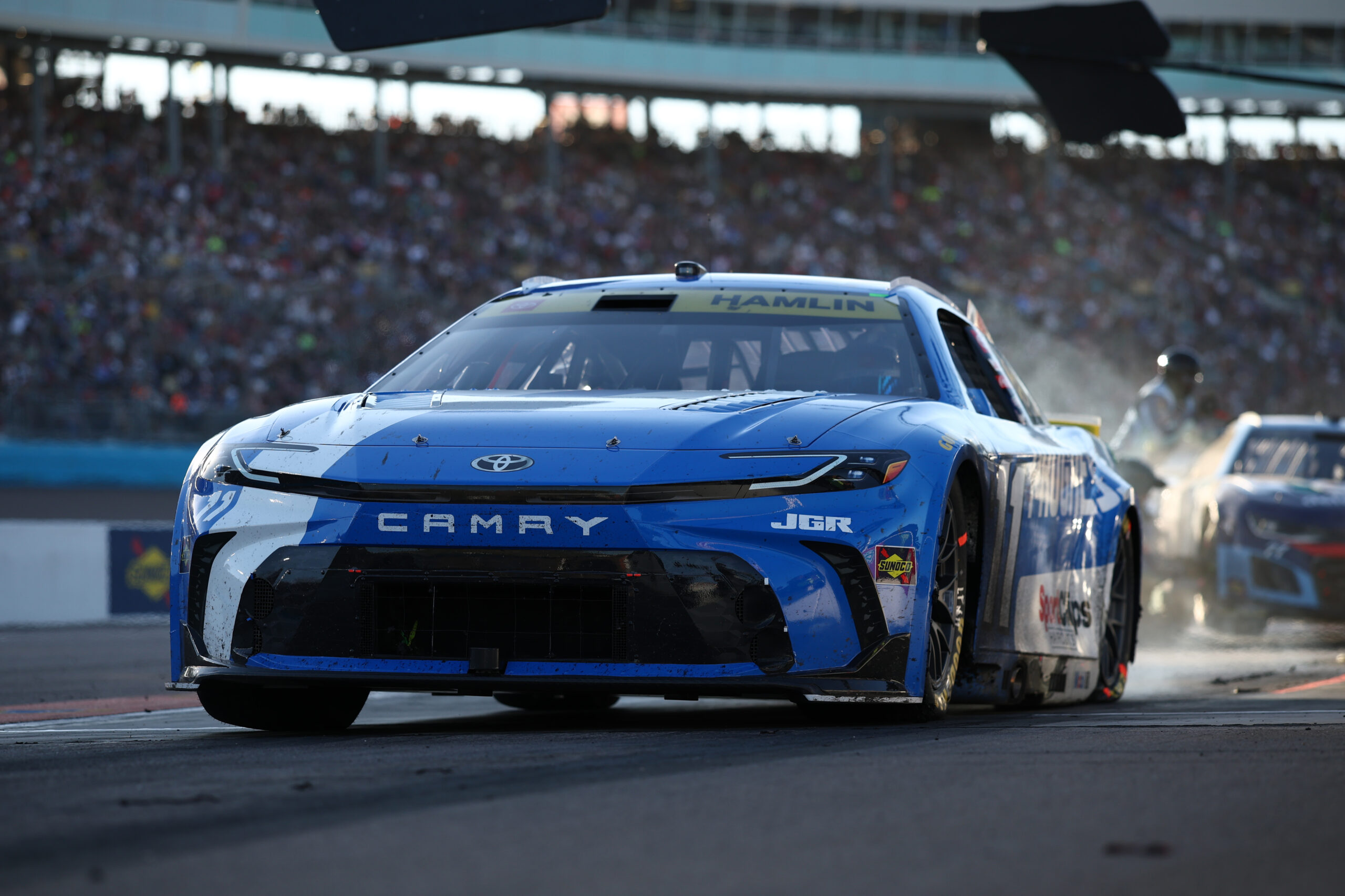 Denny Hamlin: ‘Just numb about it’