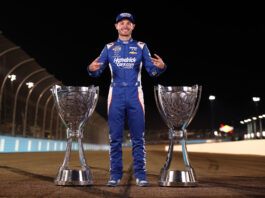 Kyle Larson, the 2025 NASCAR Cup Series Champion!