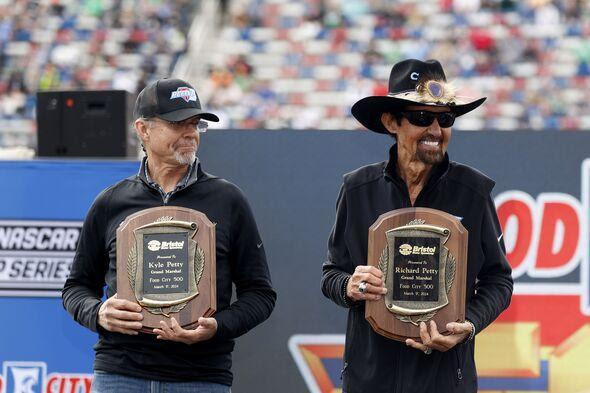 Richard and Kyle Petty
