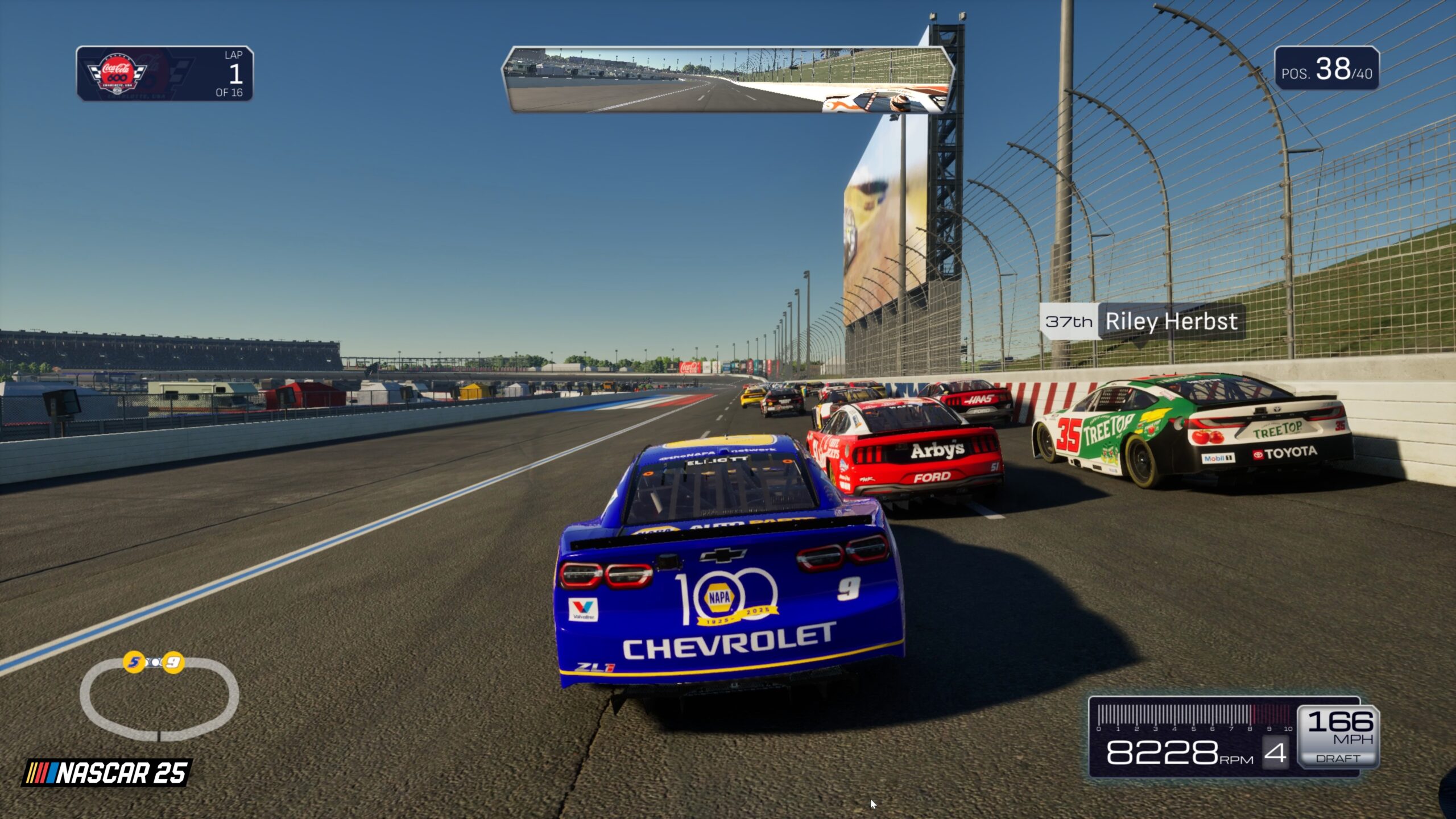 NASCAR 25 delivers on heart pounding racing action