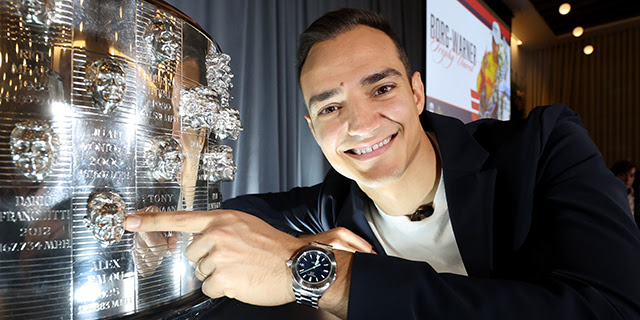 Indy 500 Winner Palou Unveils Imageon Borg-Warner Trophy