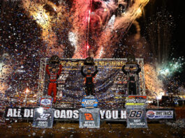 Gravel, Pierce, Williamson Secure 2025 World of Outlaws Titles at The Dirt Track Charlotte