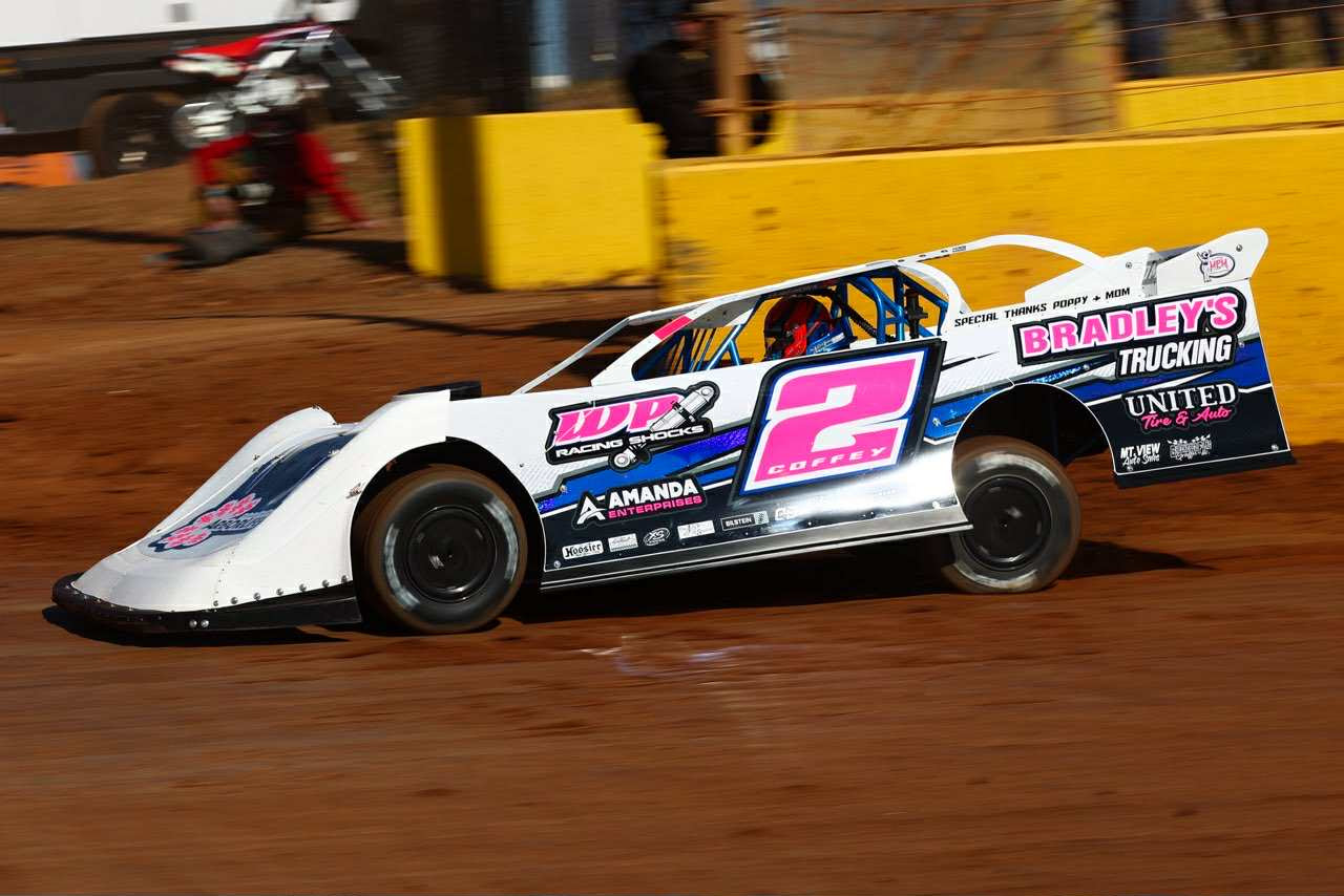 Wyatt Coffey claims three championships during rookie Dirt Late Model season