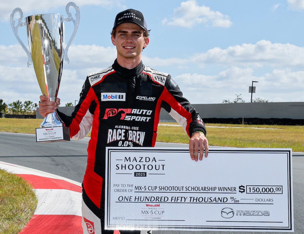 PT Autosport’s Stallone captures the Mazda MX-5 Cup Shootout