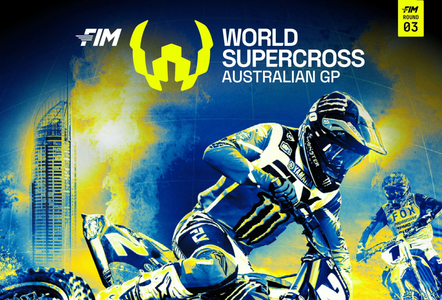 ROCZEN AND ANSTIE RULE THE GOLD COAST IN UNFORGETTABLE WORLD SUPERCROSS AUSTRALIAN GP SHOWDOWN
