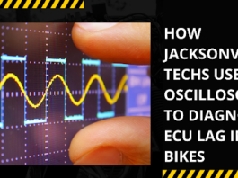 How Jacksonville Techs Use Oscilloscopes to Diagnose ECU Lag in Used Bikes