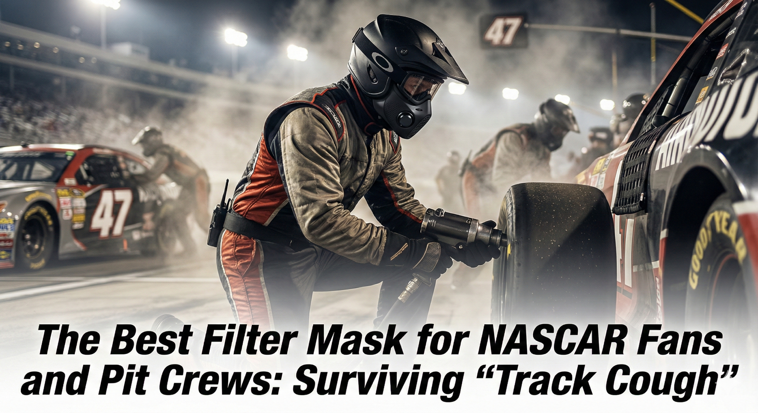 The Best Filter Mask for NASCAR Fans and Pit Crews: Surviving “Track Cough”