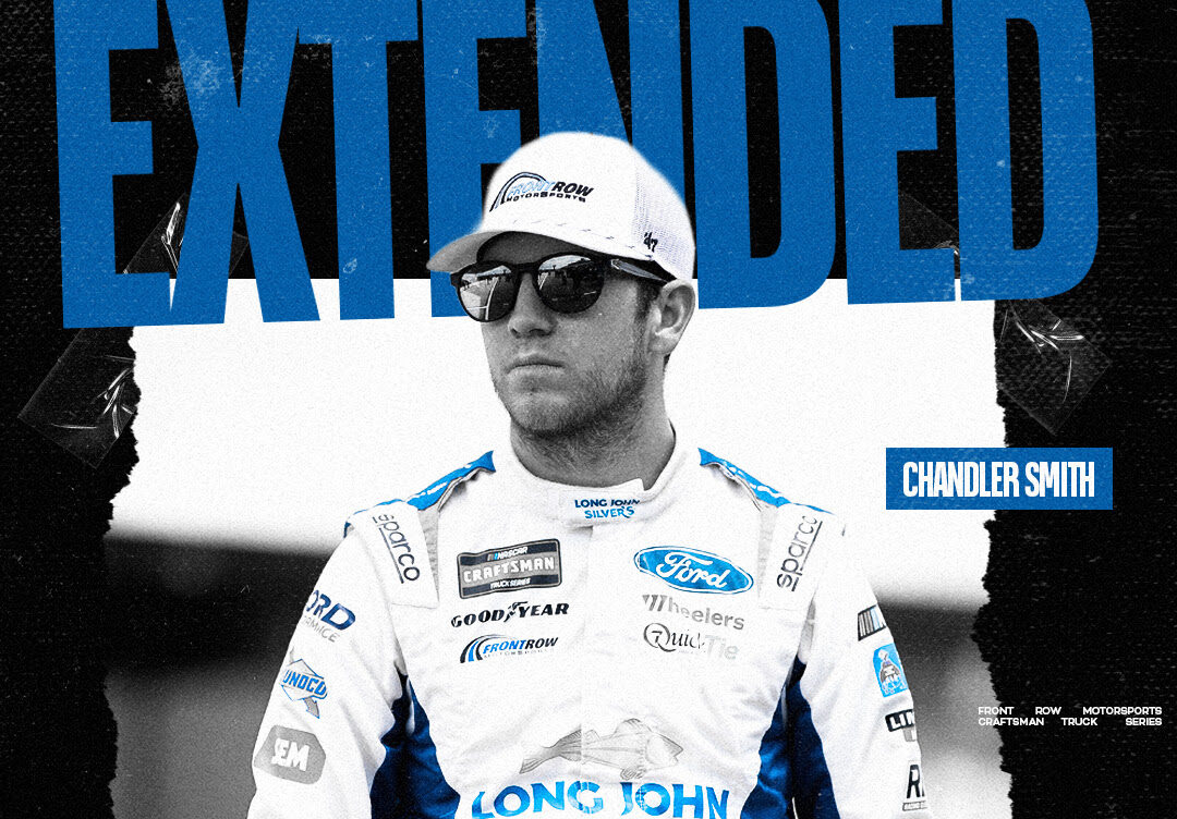 Chandler Smith Returns to Front Row Motorsports for 2026 Season