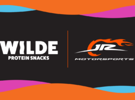 WILDE Protein Snacks to Join Carson Kvapil, JR Motorsports for Three Events in 2026