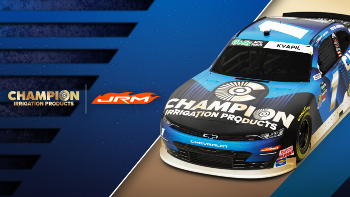 Carson Kvapil and the No. 1 Chevrolet