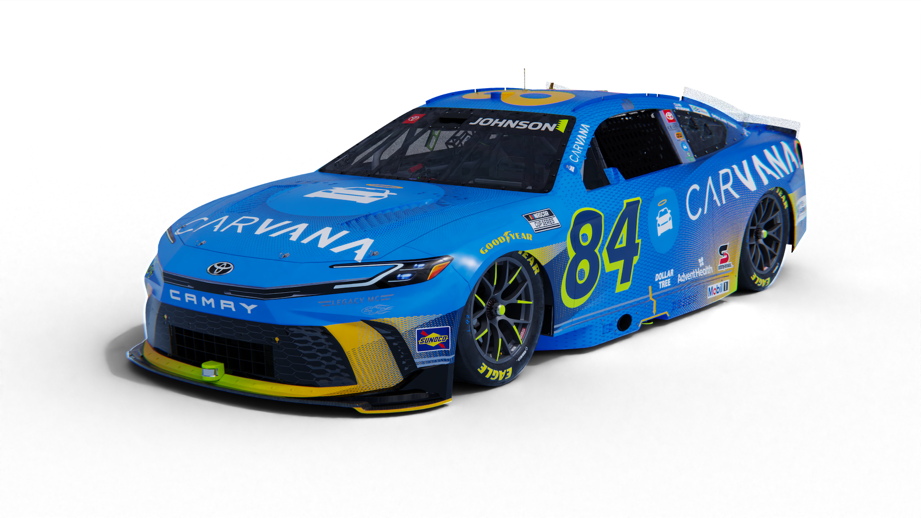 CARVANA AND JIMMIE JOHNSON UNVEIL 2026 DAYTONA 500 PAINT SCHEME