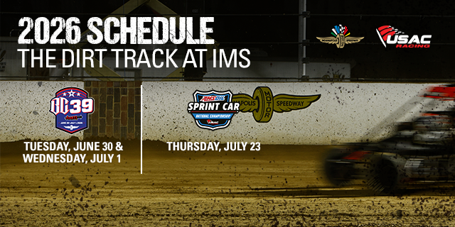 Action Returns to The Dirt Track at IMS in 2026