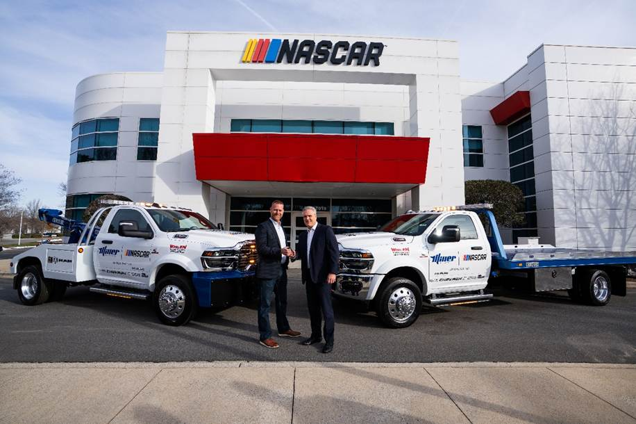 Miller Industries Becomes Official Towing and Recovery Equipment Partner of NASCAR