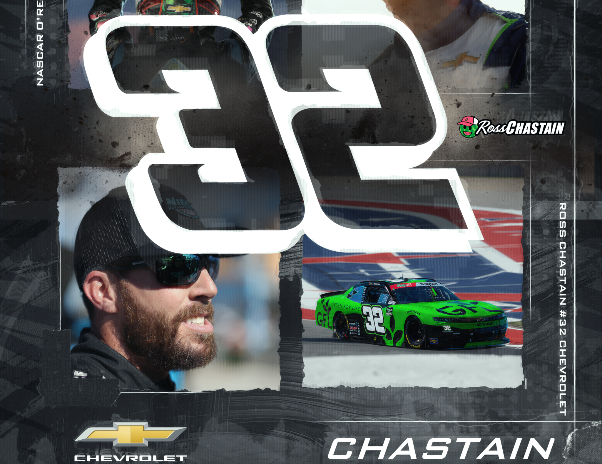 Ross Chastain Set for Four-Race Slate with Jordan Anderson Racing Bommarito Autosport