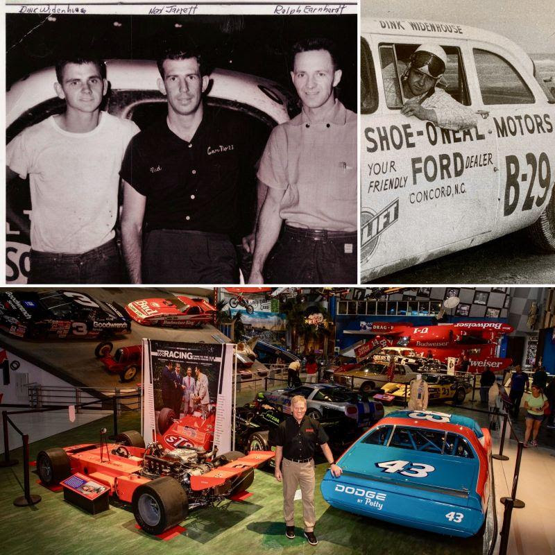 Ned Jarrett (MSHFA Class of 1997) and Ralph Earnhardt.