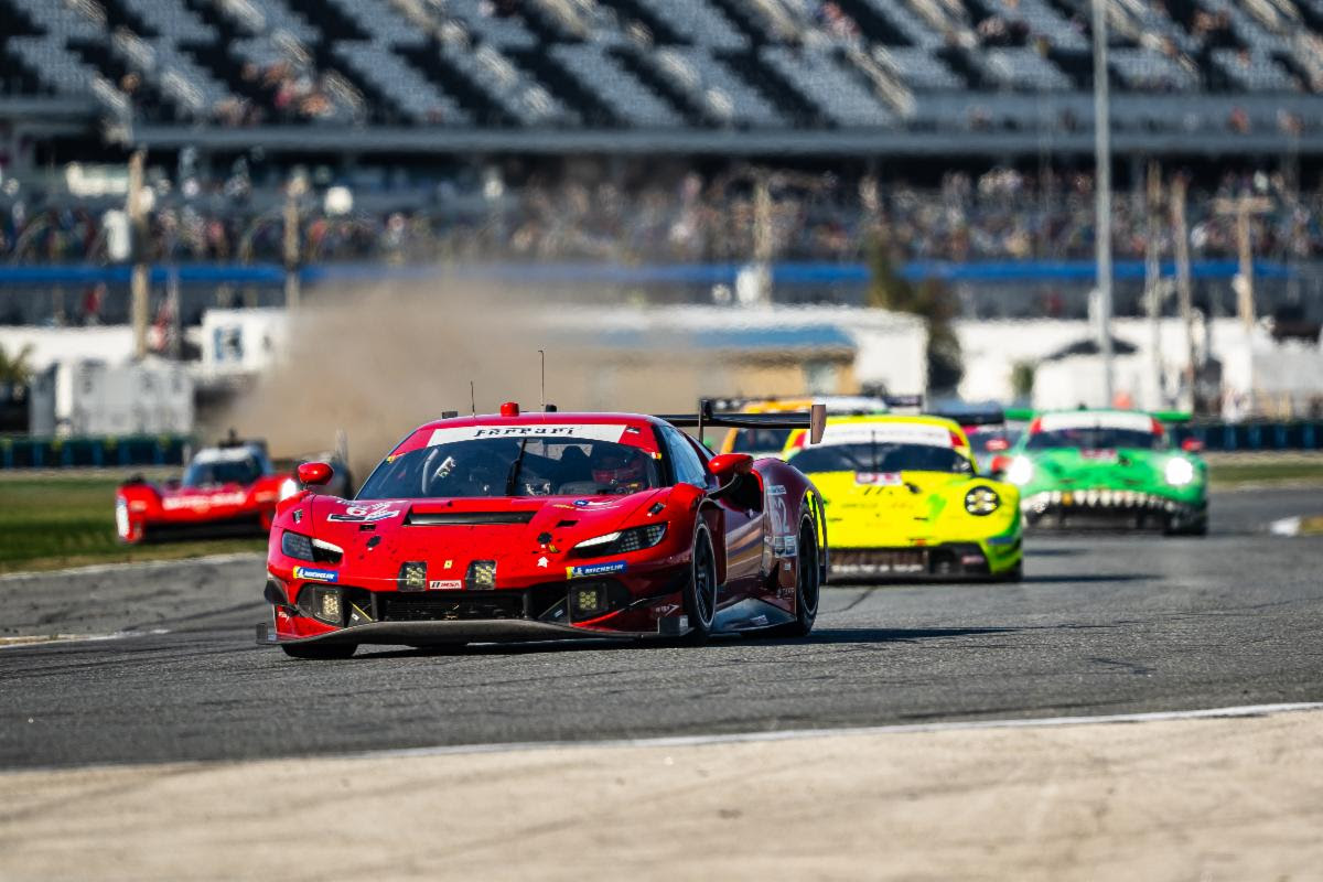 RISI COMPETIZIONE WITHDRAWS AFTER DAMAGE SUSTAINED FROM ON TRACK INCIDENT AT ROLEX 24 AT DAYTONA