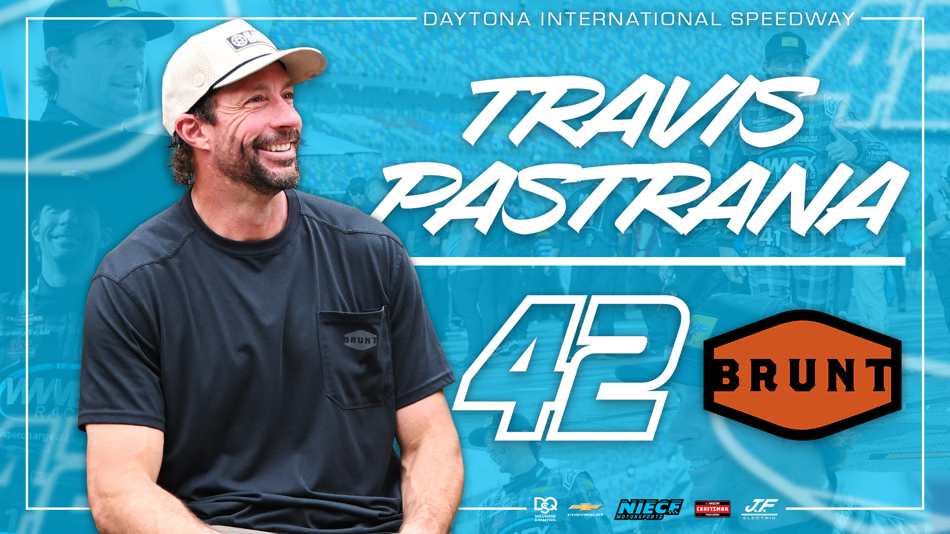 Motorsports Legend Travis Pastrana Returns to NASCAR with BRUNT Workwear