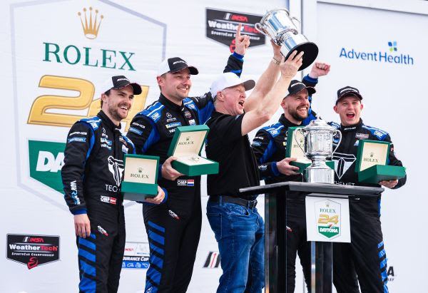 Winward Racing Secures Third Rolex 24 At Daytona Race Win in Six Years in the No. 57 Winward Racing Mercedes-AMG GT3
