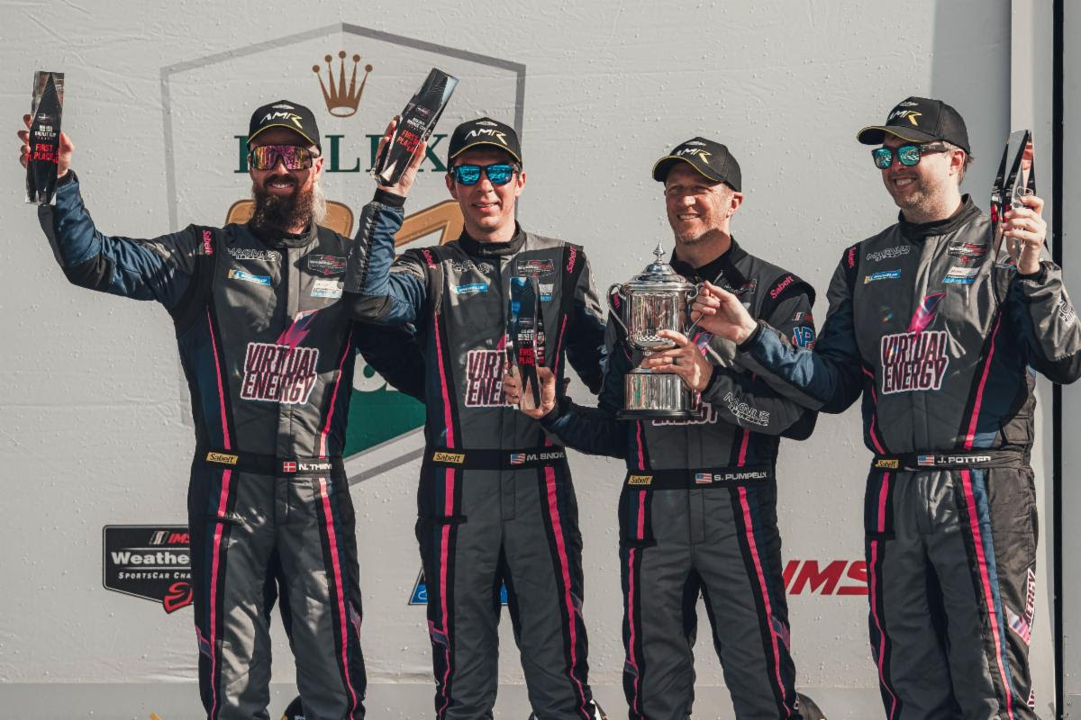 Magnus Racing Takes Virtual Energy to a Real Runner-Up Finish at Rolex 24