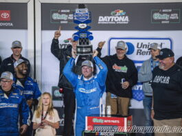 Austin Hill achieves fourth O’Reilly victory in season opener at Daytona