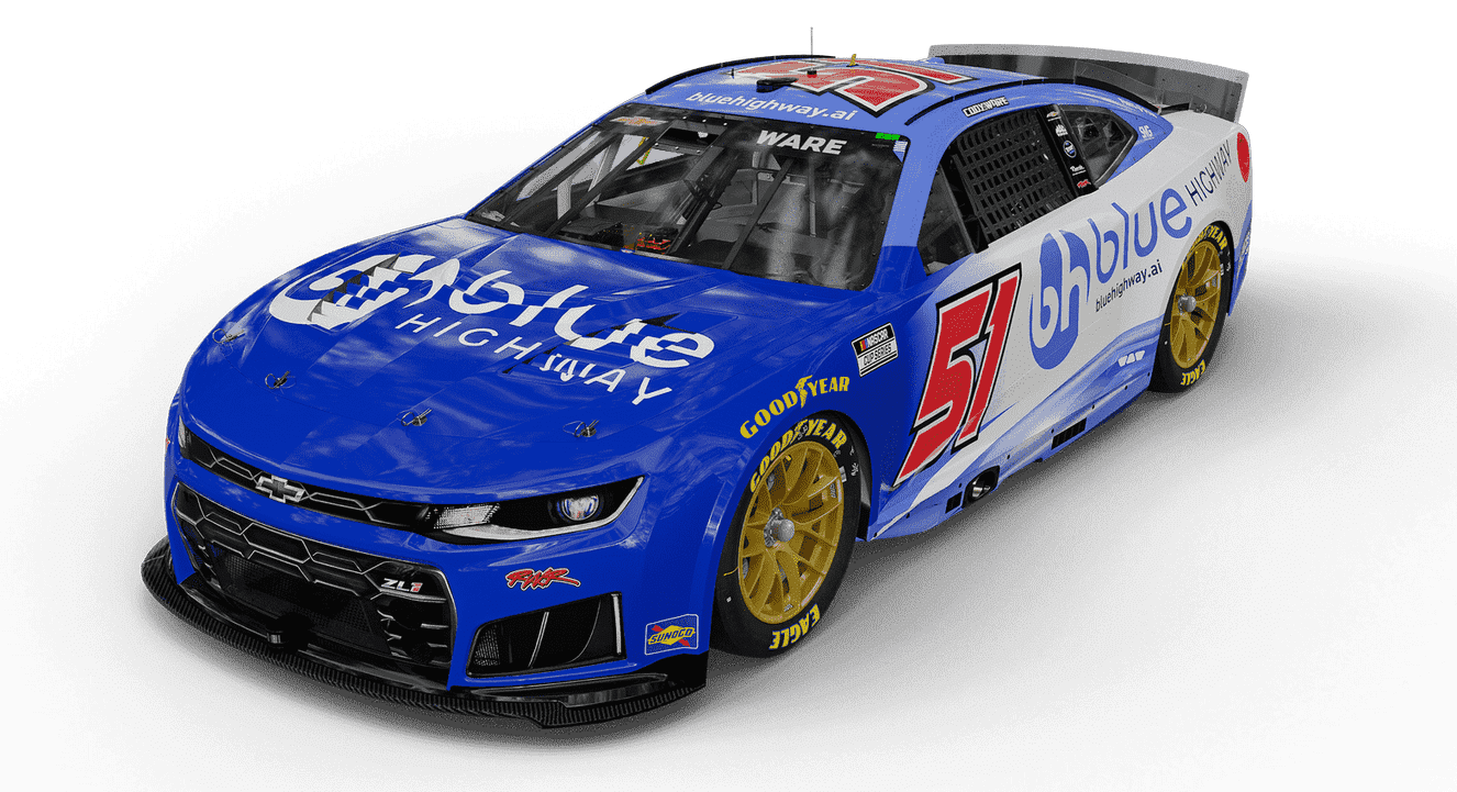 BlueHighway.ai to Debut with Rick Ware Racing at EchoPark Speedway