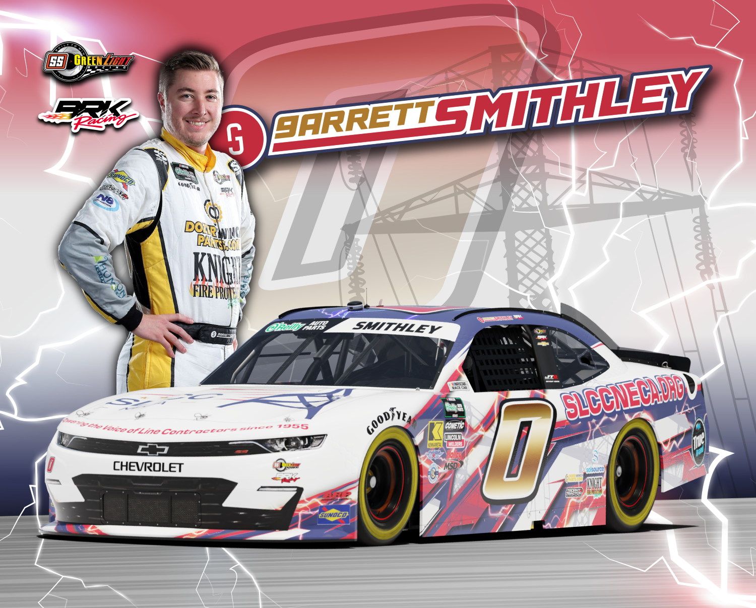 SLCC Joins as Primary Partner of Garrett Smithley, SS-Greenlight Racing