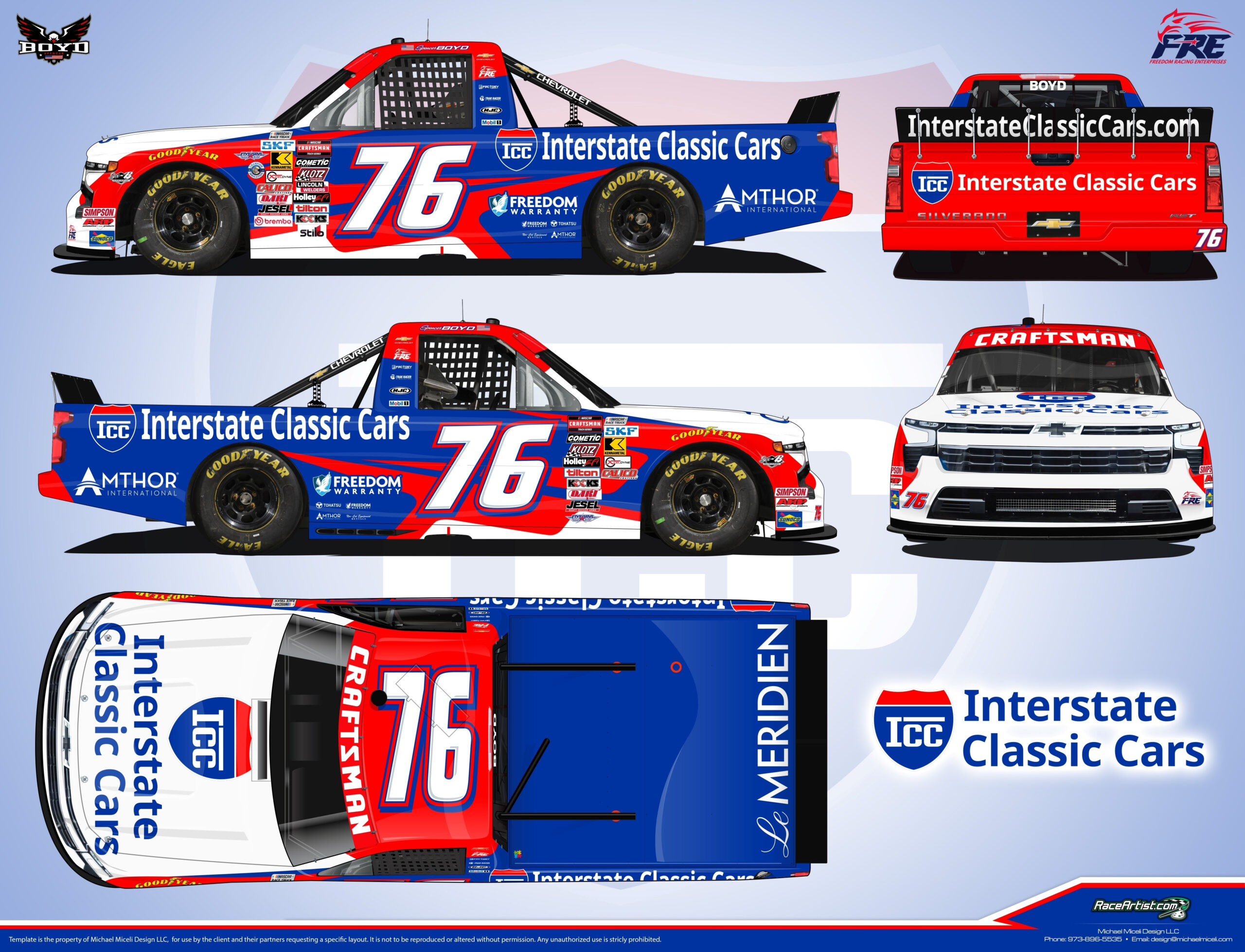 Interstate Classic Cars Backs Boyd for Atlanta