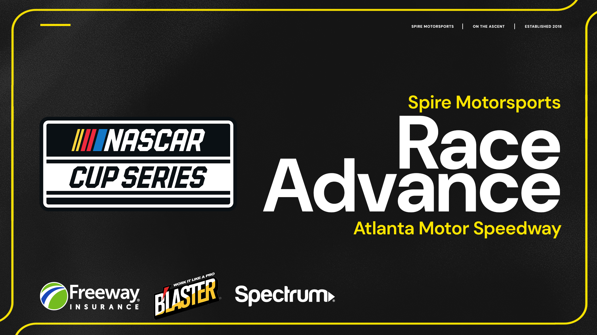 Spire Motorsports Atlanta NASCAR Cup Series Race Advance