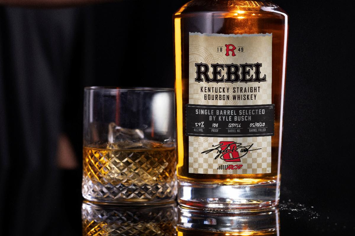 Rebel Bourbon rolls out Rebel Kentucky Straight Bourbon Whiskey Single Barrel 2026 Selected By Kyle Busch