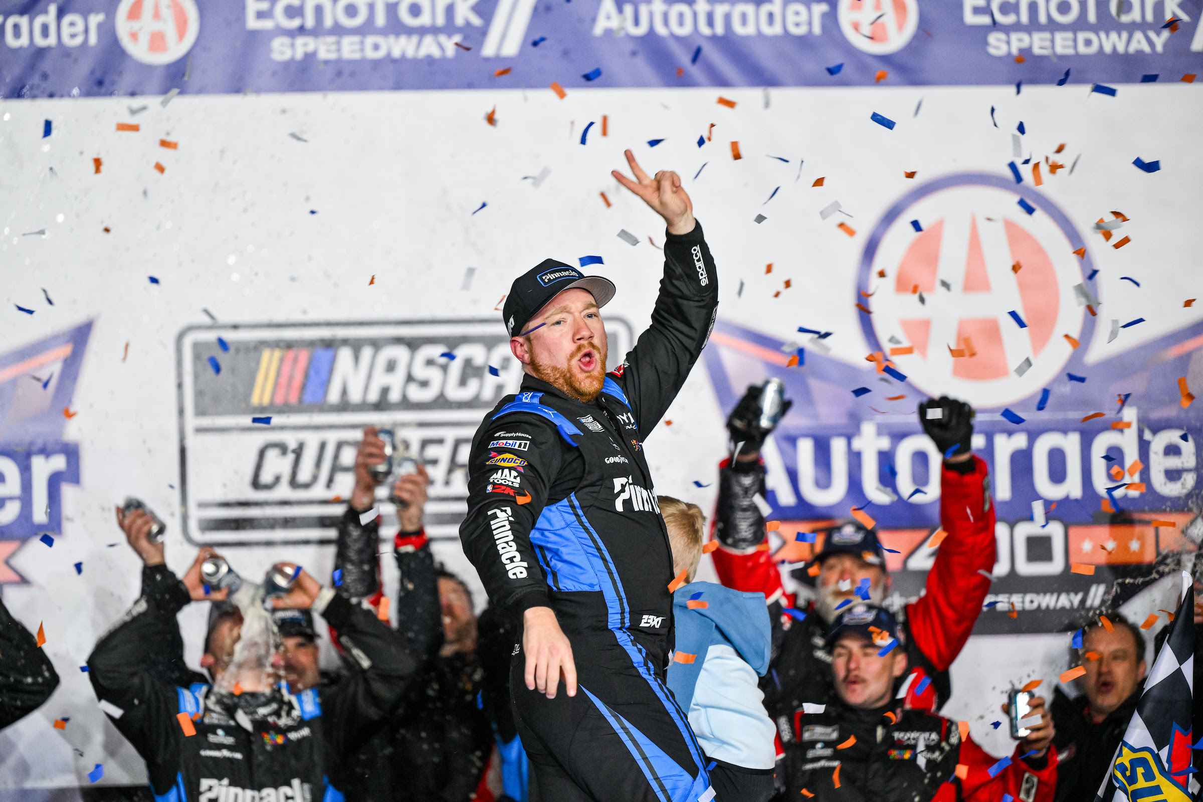 TYLER REDDICK WINS THE AUTOTRADER 400 IN THRILLING DOUBLE-OVERTIME FINISH