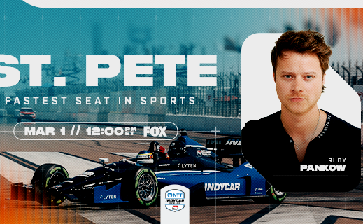 Rudy Pankow To Kick Off NTT INDYCAR SERIES Season in Fastest Seat in Sports