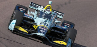 Rossi Powers ECR to Top of Speed Chartsat Phoenix Open Test