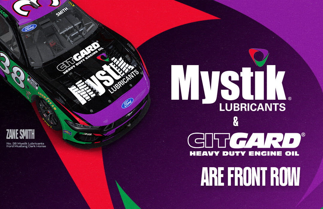 Mystik Lubricants Returns with Zane Smith for 2026 Season