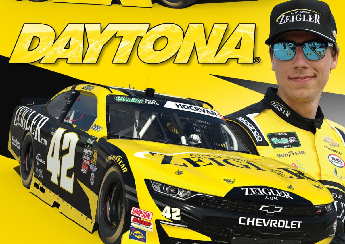 Carson Hocevar to Drive Young’s Motorsports No. 42 Chevrolet at Daytona International Speedway