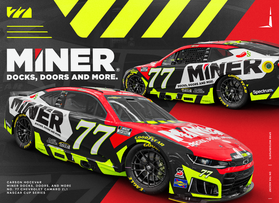 MINER Extends Partnership With Spire Motorsports via Multi-Year Extension