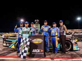 MASON MASSEY PREVAILS IN DEBUT ARCA WEST START, TAKES OIL WORKERS 150 AT KERN RACEWAY