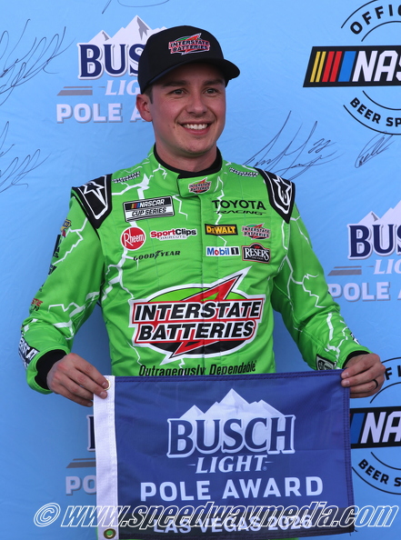 Christopher Bell snatches Cup pole at Las Vegas Christopher Bell snatches Cup pole at Las Vegas
