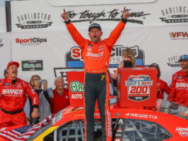 Allgaier wins Haircuts VFW Help a Hero 200 at Darlington Raceway