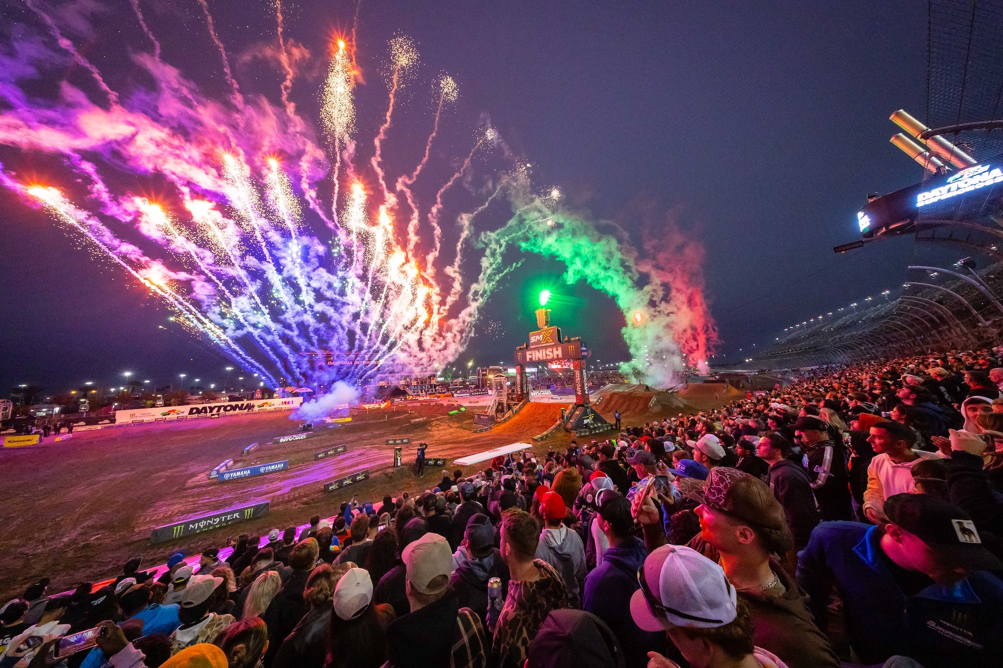 Eli Tomac Becomes Most Decorated Racer in Daytona International Speedway History with Eighth Monster Energy Supercross Victory at Iconic Venue Eli Tomac Becomes Most Decorated Racer in Daytona International Speedway History with Eighth Monster Energy Supercross Victory at Iconic Venue