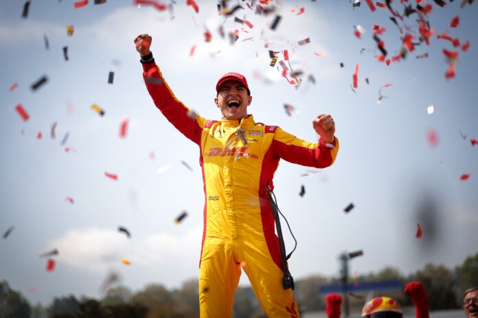 Alex Palou Barber win