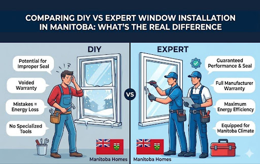 Comparing DIY vs Expert Window Installation in Manitoba: What’s the Real Difference? Comparing DIY vs Expert Window Installation in Manitoba: What’s the Real Difference?