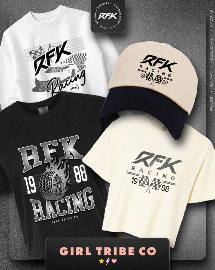 RFK Racing and Girl Tribe Co. Launch New Women’s Apparel Collaboration RFK Racing and Girl Tribe Co. Launch New Women’s Apparel Collaboration
