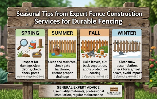 Seasonal Tips from Expert Fence Construction Services for Durable Fencing Seasonal Tips from Expert Fence Construction Services for Durable Fencing