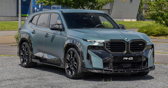 An absolute transformation with body kits for BMW XM An absolute transformation with body kits for BMW XM