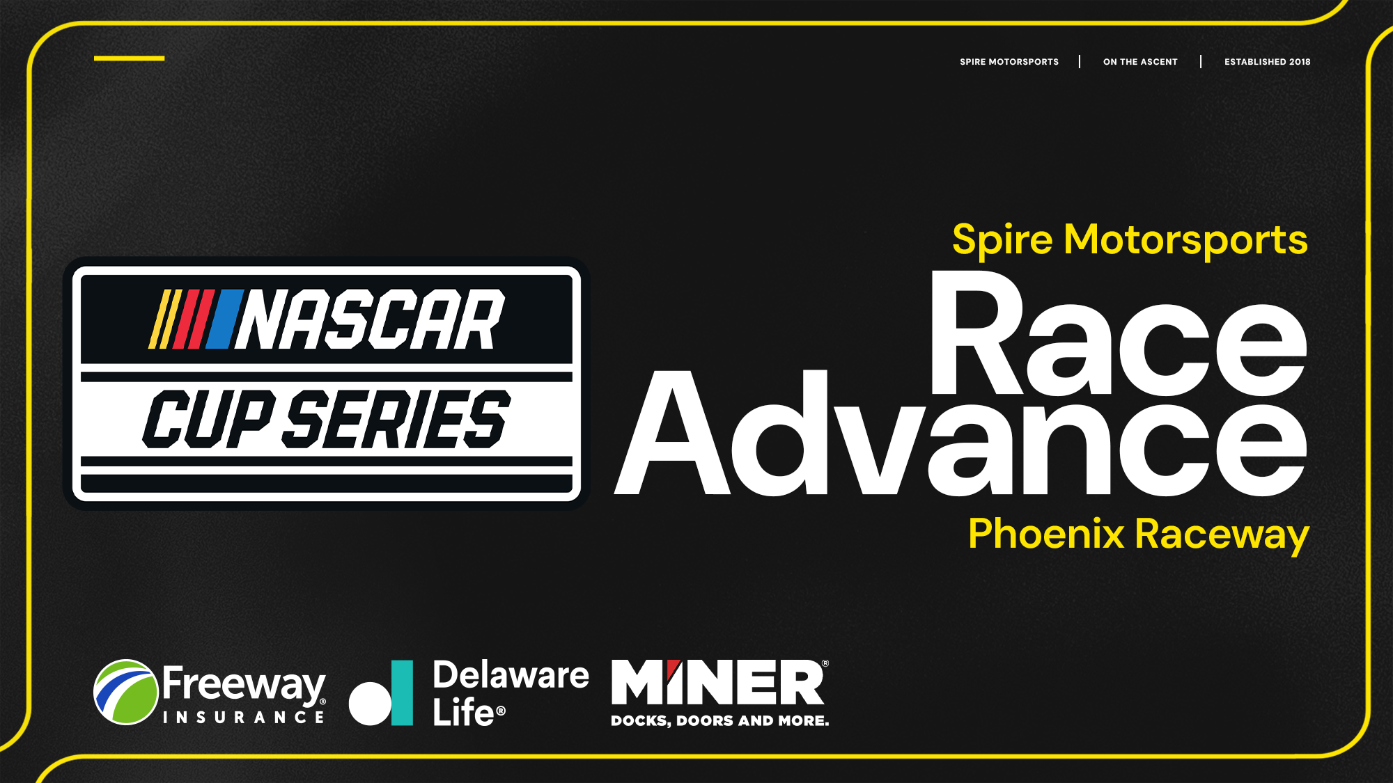Spire Motorsports Phoenix NASCAR Cup Series Race Advance Spire Motorsports Phoenix NASCAR Cup Series Race Advance