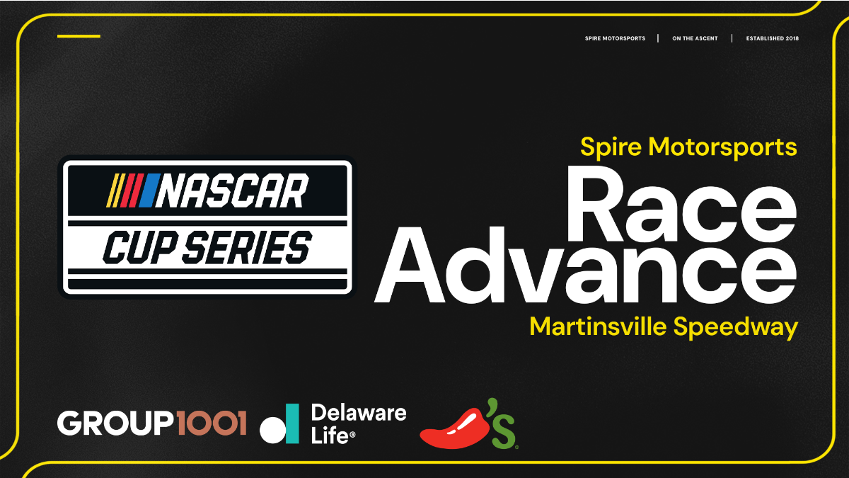Spire Motorsports NASCAR Cup Series Martinsville Race Advance Spire Motorsports NASCAR Cup Series Martinsville Race Advance